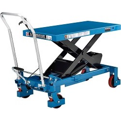 Sim Imports SCGL1002 Scissor Lift Table, 2200 lb, 40 in Platform Length, 20 in Platform Width